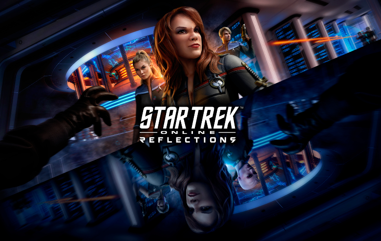 Art for the newest season of Star Trek Online, "Reflections"