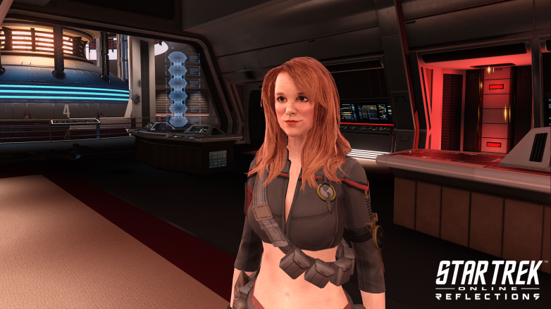 Admiral Leeta in Star Trek Online: Reflections
