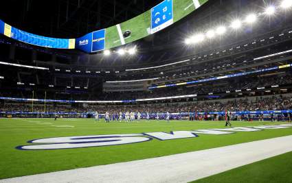 Rams Unveil New-Look, Colorful End Zones [LOOK]