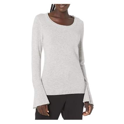 light gray cashmere sweater