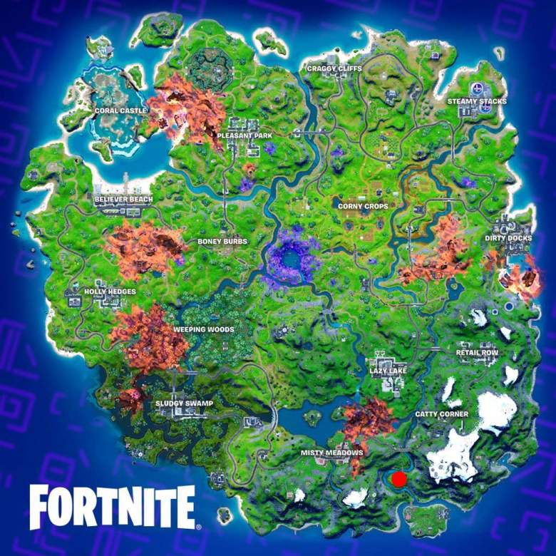 fortnite cube location