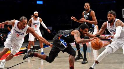 Clippers Star Sends Message to Nets Kyrie Irving