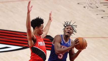 New York Knicks Guard Has a Big Fan in Damian Lillard