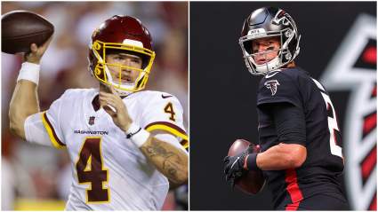 Washington’s QB Taylor Heinicke Admits He Was ‘Never a Falcons Fan’