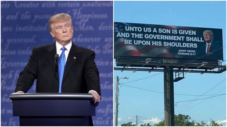 Trump "joint heirs" billboard