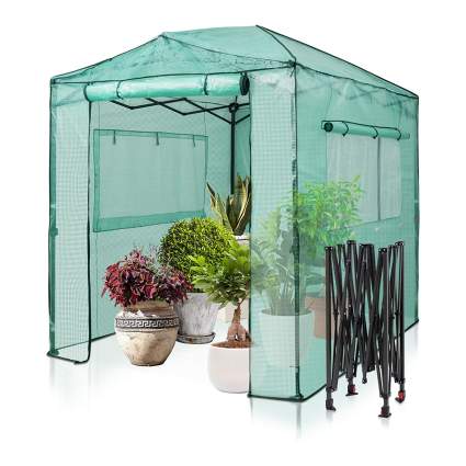 pop up portable greenhouse