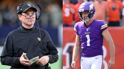 Vikings’ Mike Zimmer Has Strong Message on Kicker Greg Joseph