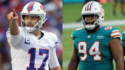 Bills QB Josh Allen’s ‘Taunting’ Wave to Dolphins DE Goes Viral