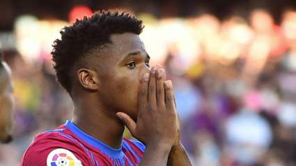 Barcelona Provide Ansu Fati Update After Clasico Injury Scare