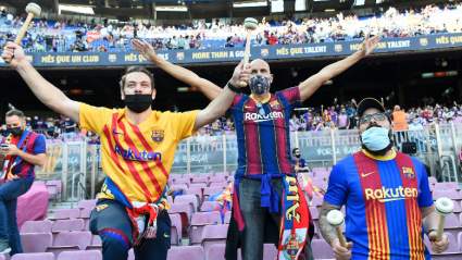 Barcelona Fans Mob Koeman’s Car After Clasico Defeat [WATCH]