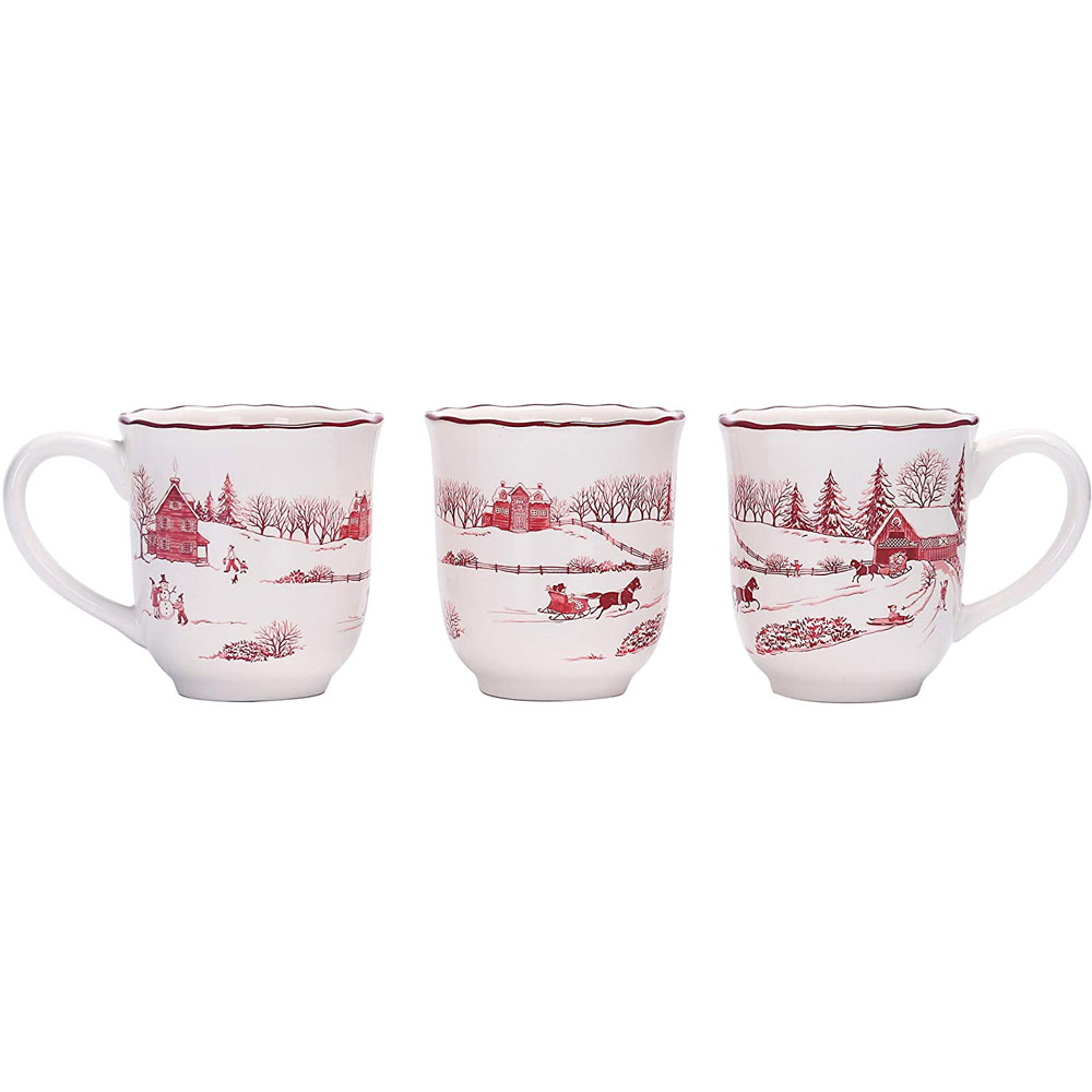 Details about   TOWLE Christmas Santa Mugs Cups 