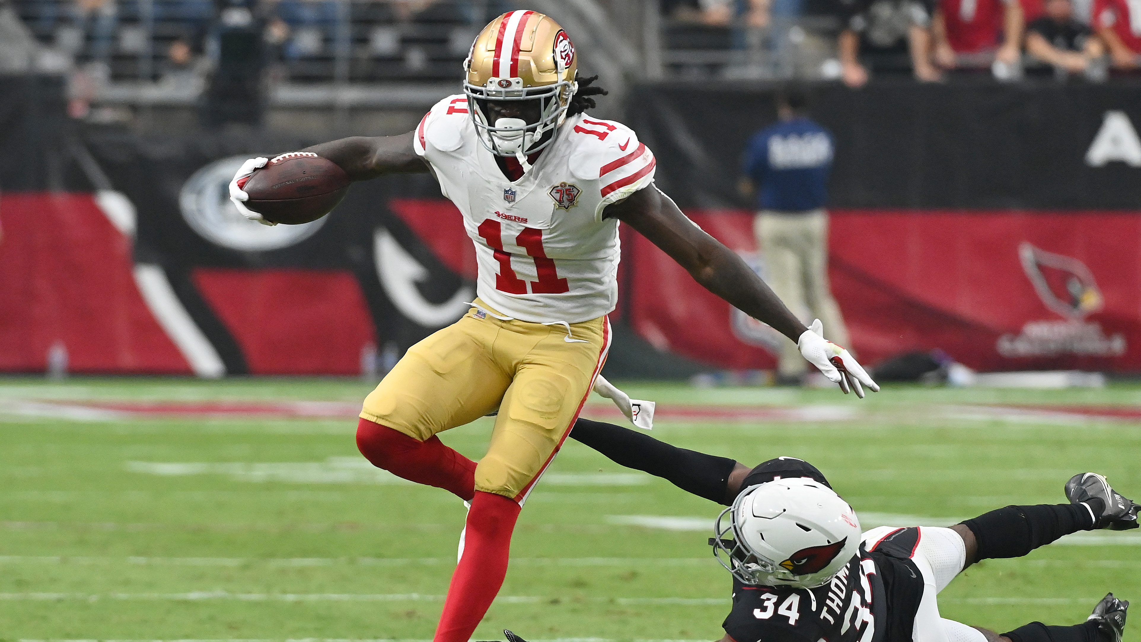 Is Brandon Aiyuk playing on Sunday vs. Cardinals? Latest injury updates for  49ers WR