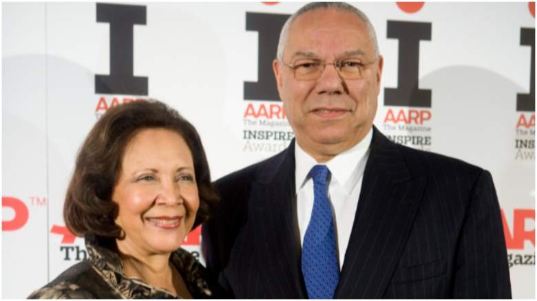 colin powell married alma