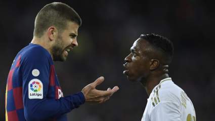 Barcelona’s Gerard Pique Makes Surprise Vinicius Junior Claim