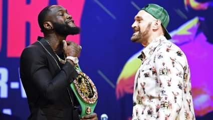 Deontay Wilder Looks Massive Ahead of Tyson Fury Fight [LOOK]