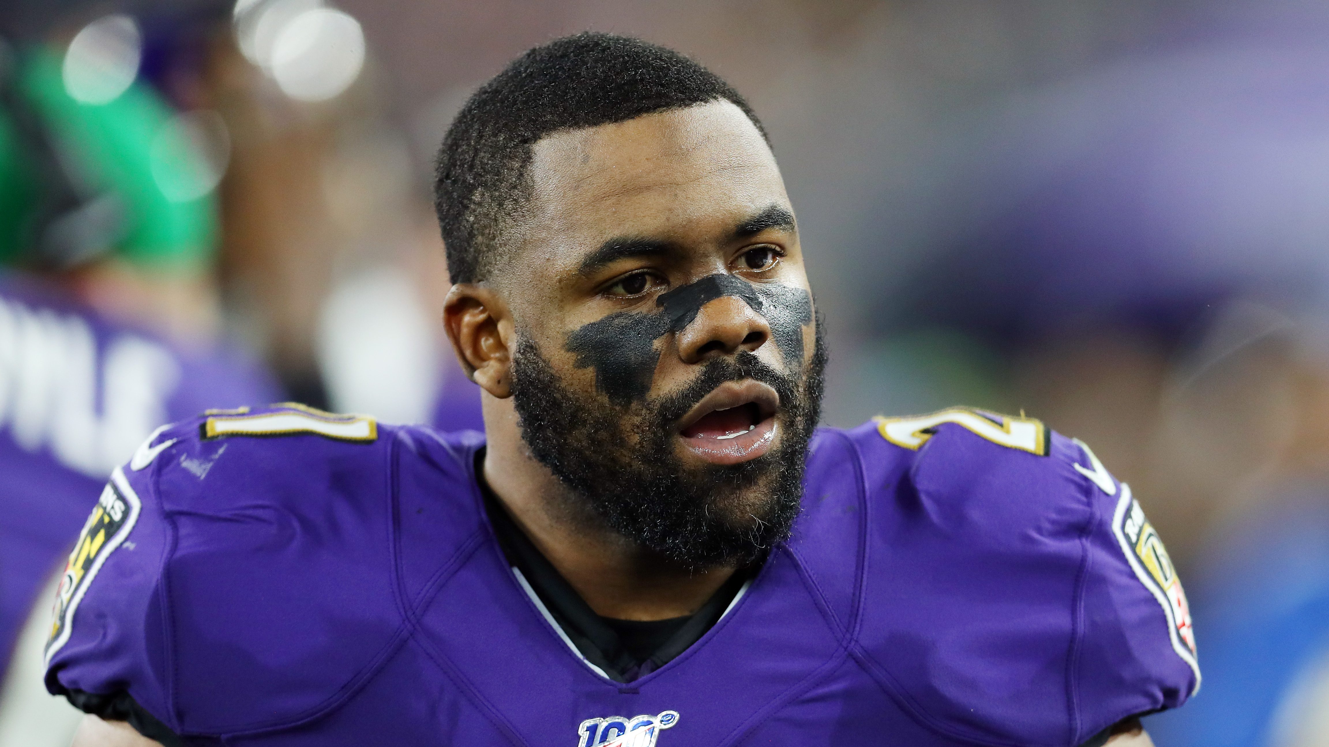 Baltimore Ravens - Seeing Mark Ingram in his Ravens uniform for