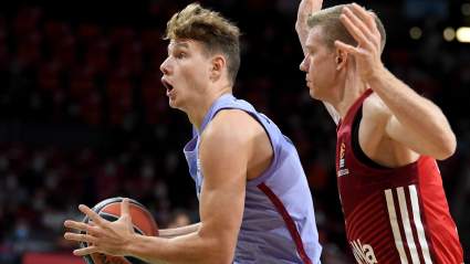 New York Knicks Draft-and-Stash PG is ‘Going Nuclear’ Overseas