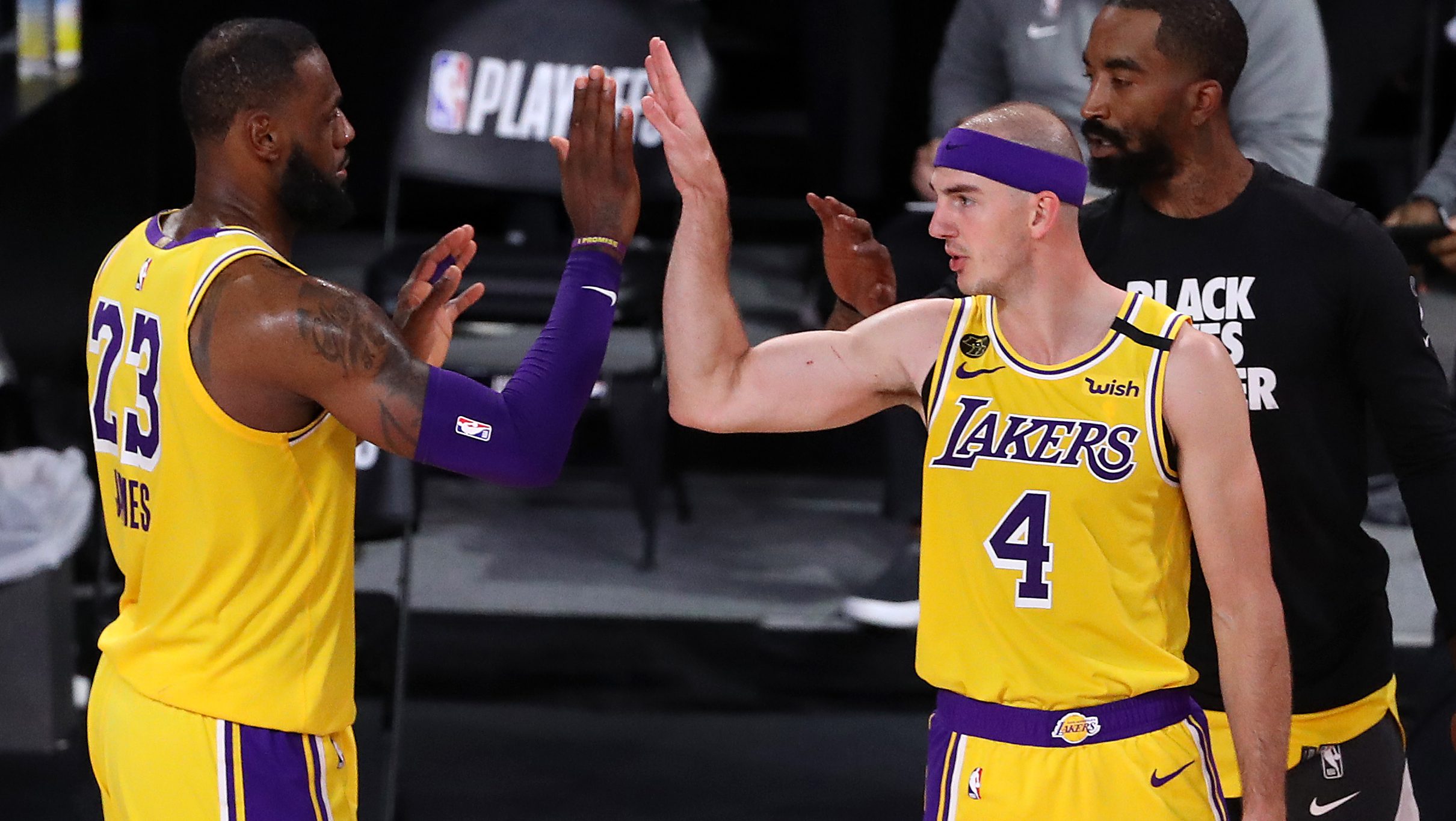 Alex Caruso Credits LeBron James for New Bulls Contract