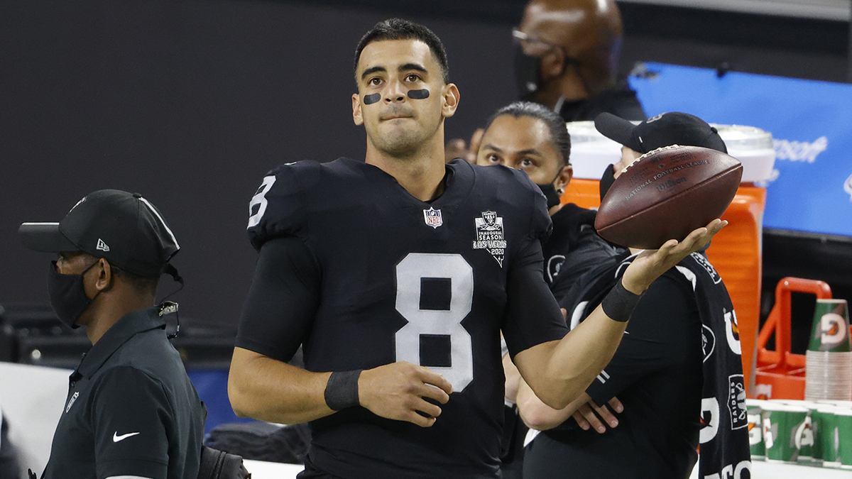 Marcus mariota las store vegas raiders jersey