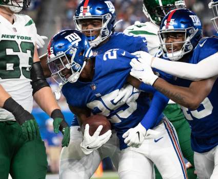 Giants Rookie Done for Season as Injuries Continue to Pile Up