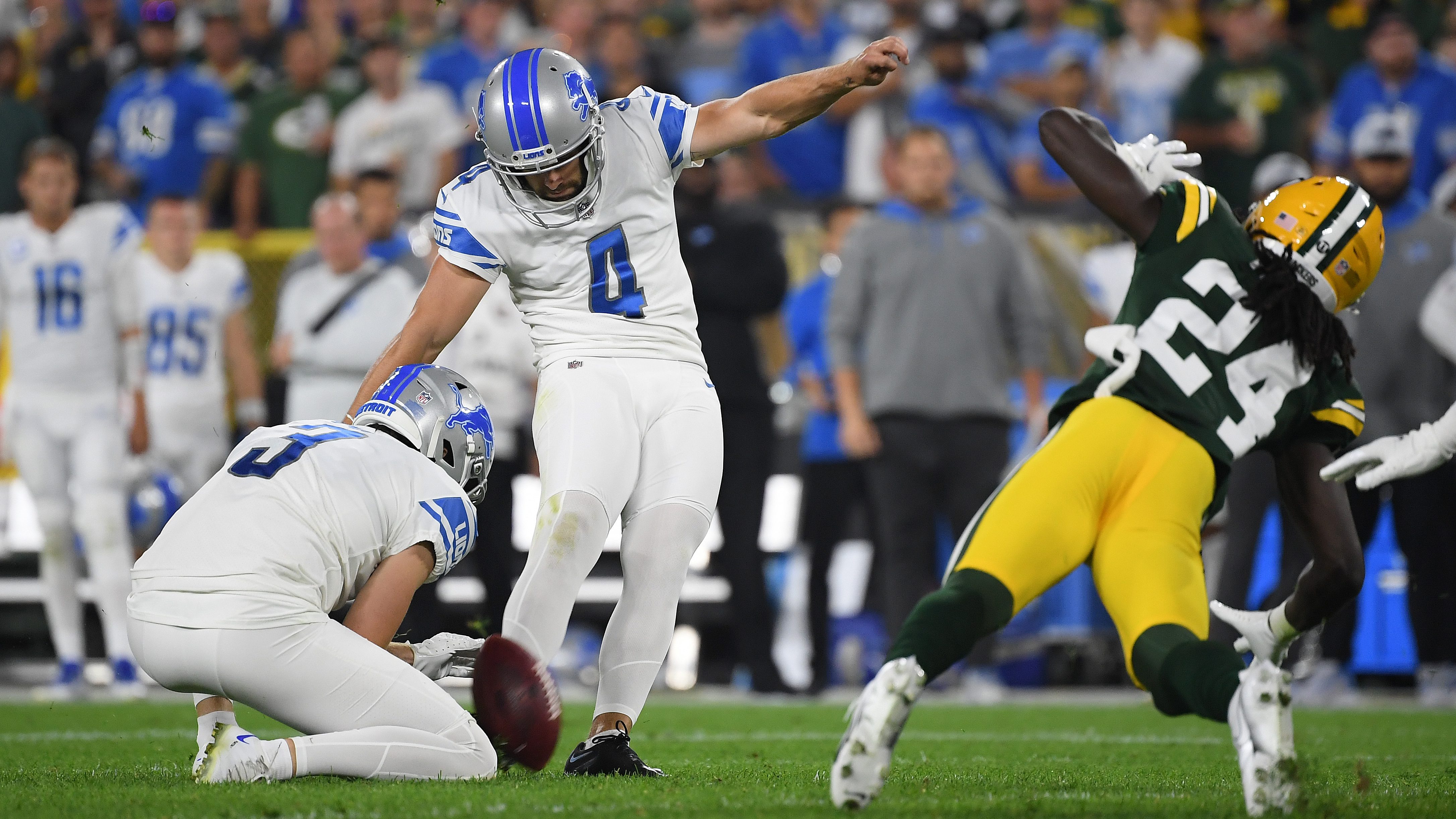 NFL Detroit Lions staff remains confident in kicker Austin Seibert