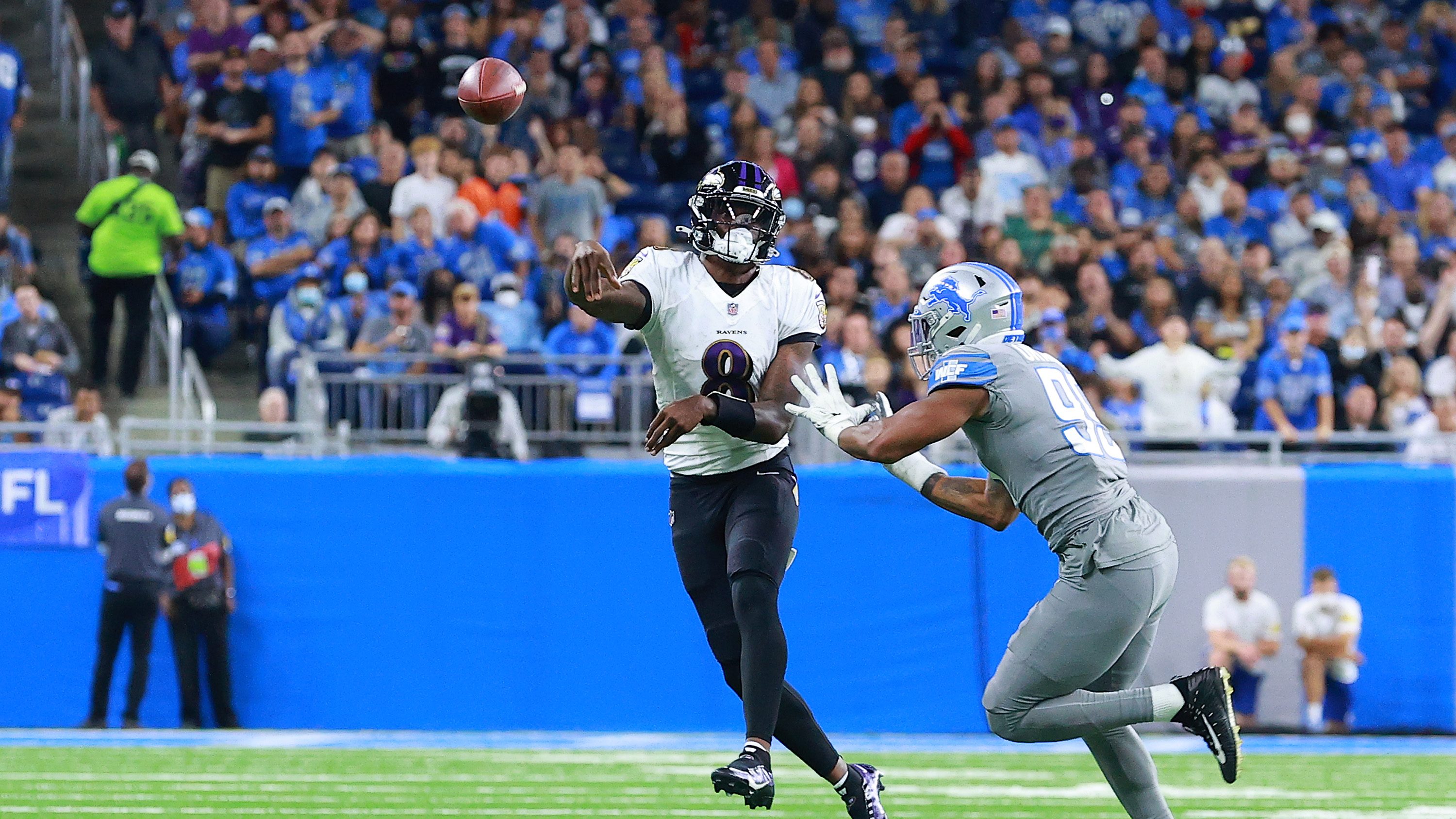 NFL Coaches Calling Lions About How To Stop Lamar Jackson