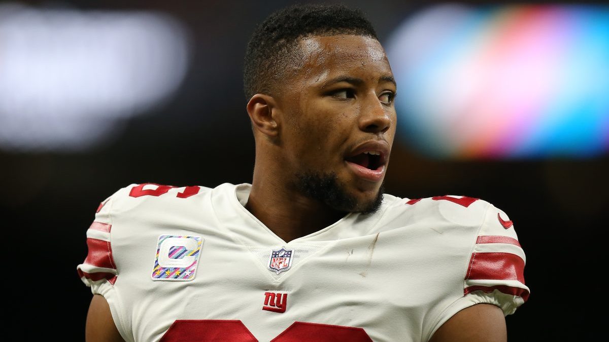 Giants RB Saquon Barkley Estimated To Miss 2-4 Weeks: Report