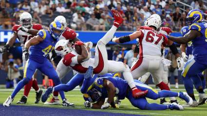 Cardinals’ James Conner Borrows TD Celebration From LeBron James