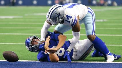 Cowboys Defender Gloats About Injuring Giants’ Daniel Jones in Instagram Post