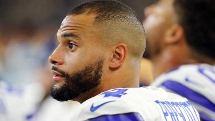 Cowboys’ Jones Admits to ‘Nervousness’ over Dak Prescott Injury