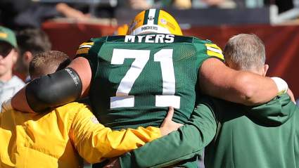 Packers Update Status of Josh Myers After 1st-Half Injury