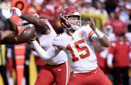Patrick Mahomes Pass Dubbed ‘Greatest Pass in NFL History That Won’t Count’