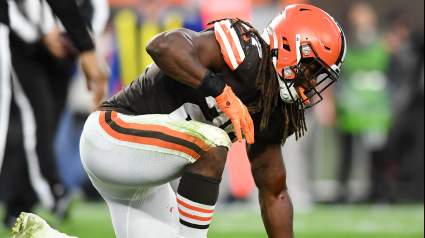 NFL Insider Updates Injury Timeline for Browns RB Kareem Hunt