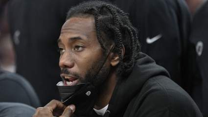 Ahead of Schedule? Video Shows Clippers’ Kawhi Leonard Working Out [WATCH]