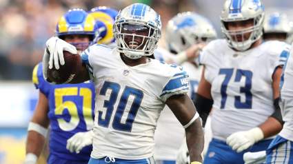 Lions RB Jamaal Williams Shows off Intense Offseason Workout [WATCH]