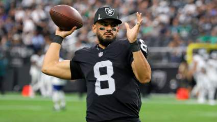 Raiders QB Marcus Mariota Named Trade Target for AFC Contender