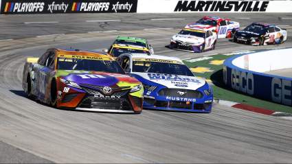 Kyle Busch Goes Off After Contact From Brad Keselowski