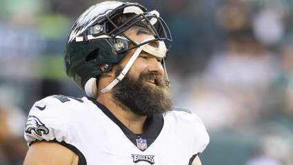 Eagles Legend Jason Kelce Has Fan ‘Crying’ With Surprise Visit