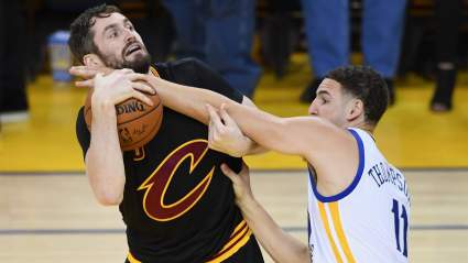 Dubs’ Klay Thompson Explains Why He Beaned Kevin Love in Little League