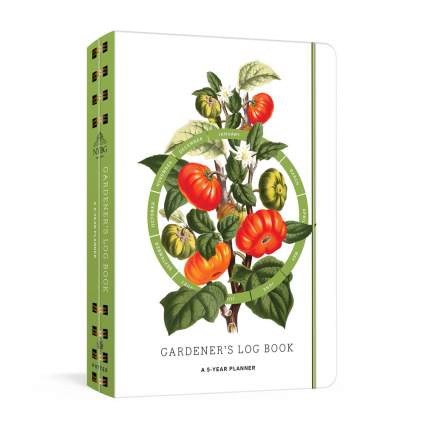 Gardener planner log book