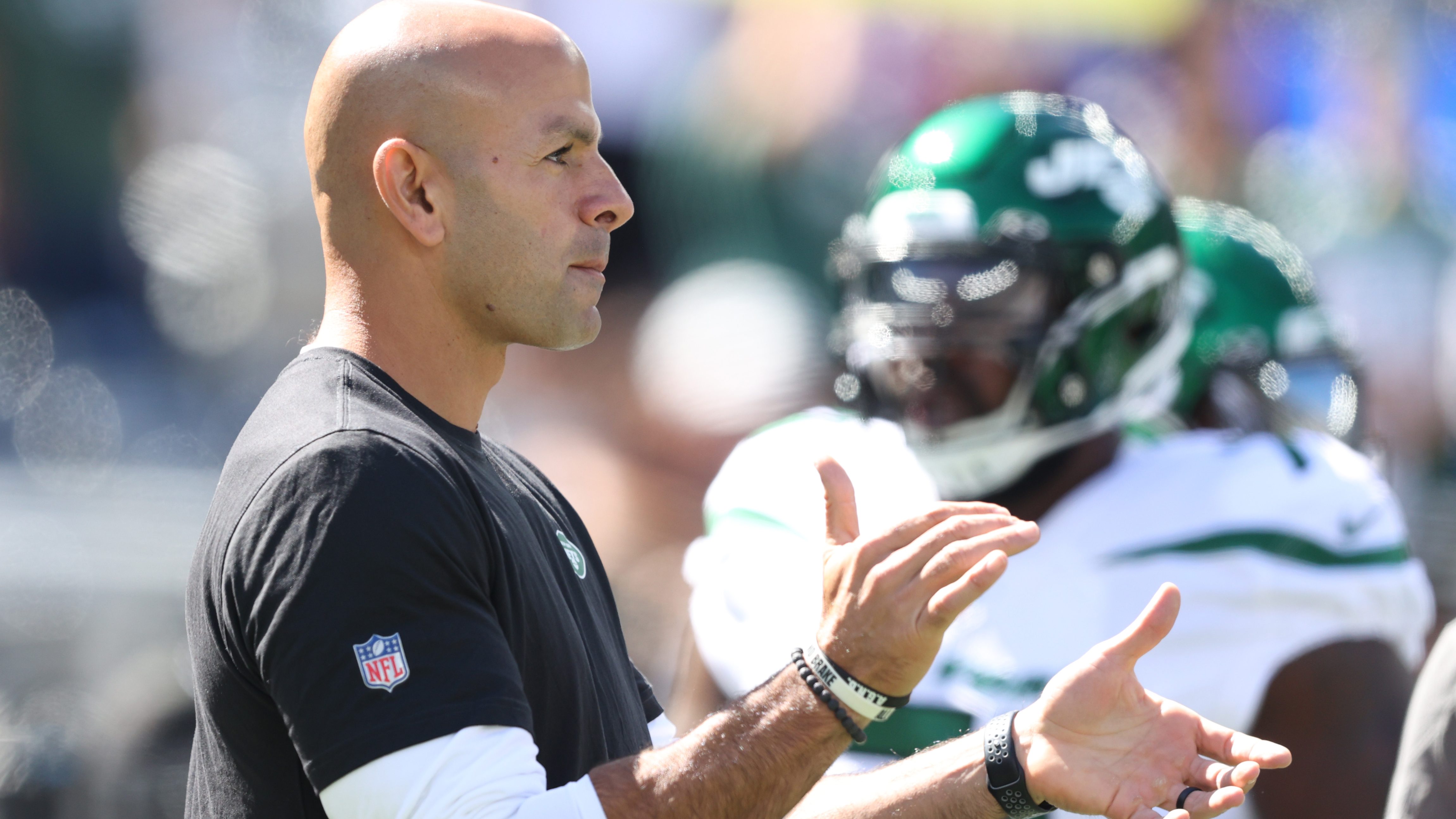 Robert Saleh happy with Bills win, wants to focus during bye week