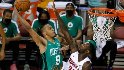 Former Lottery Pick Making a Play for Spot in Celtics Rotation
