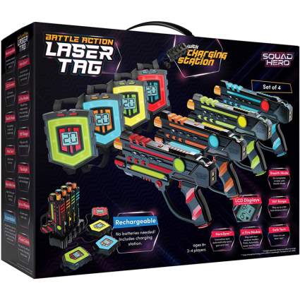 squad hero rechargeable laser tag set