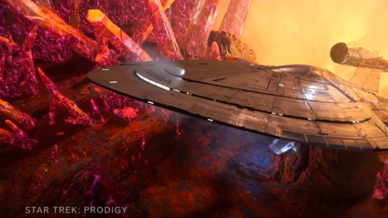 Screenshot from the Star Trek: Prodigy trailer