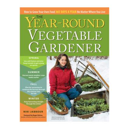 Book cover of Year Round Vegetable Gardener