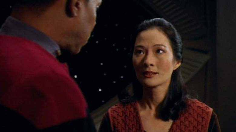 Captain Sisko and Keiko O’Brien