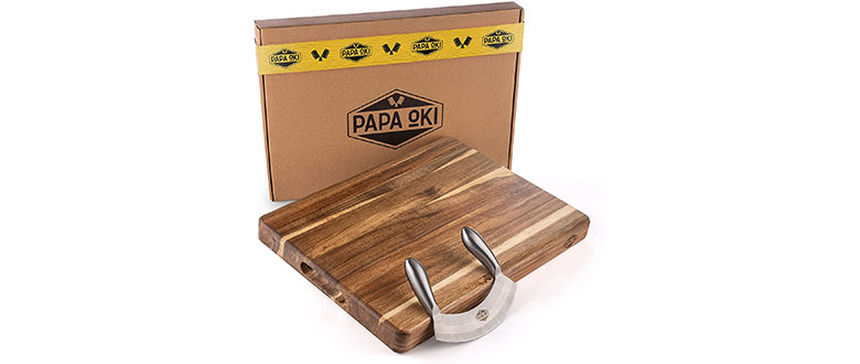 papi ok wood cutting board