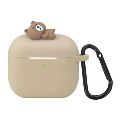 silicone bear airpods 3 case