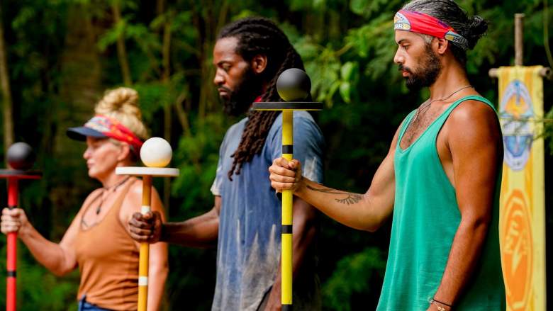 Heather Aldret, Danny McCray and Ricard Foye on the tenth episode of SURVIVOR 41
