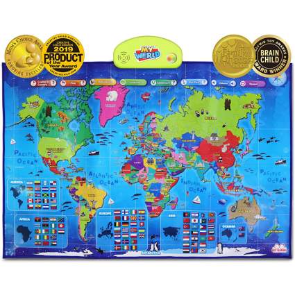 interactive map for kids